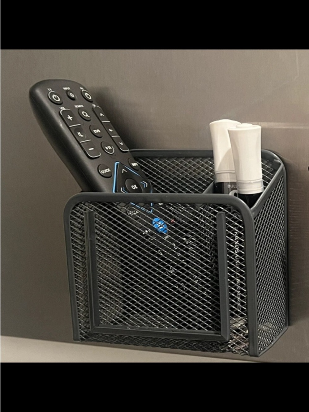 UBrand Magnetic Metal Mesh Office Locker - Gray